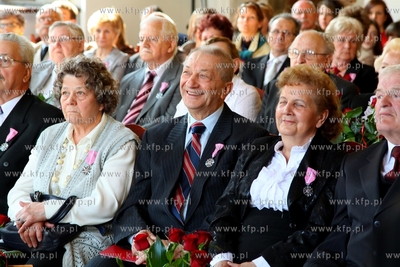 W Ratuszu Glownego Miasta odbyly sie uroczystosci jubileuszowe...