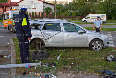 Grozny wypadek w Gdansku na skrzyzowaniu ulic Rakoczego...