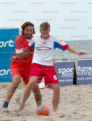 Mecz gwiazd w ramach Finalu Mistrzostw Plazowej Pilki...