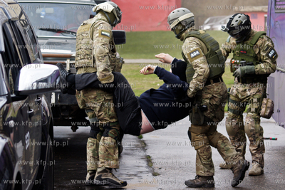 Gdansk. Gimnazjum nr 29 na Suchaninie. Pokazy Gdanskiej...