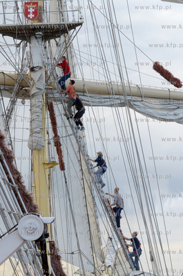 Dzien na Darze Mlodziezy ze studentami Akademii Morskiej...