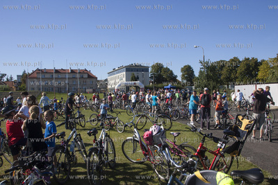 II przejazd rowerowy przez Pruszcz Gdanski.Akcja zorganizowana...