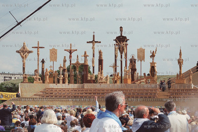 Papiez Jan Pawel II w Trojmiescie Na zdjeciu Obrazki...