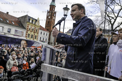 Starogard Gdanski. Spotkanie kandydata PiS na prezydenta...