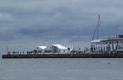 Sopot. Zatoka Gdanska k. Molo. Energa Sopot Match Race...