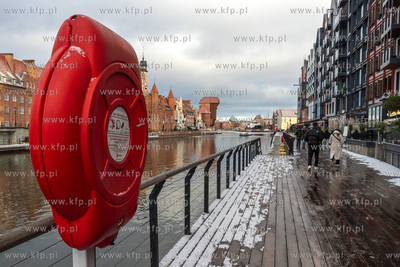 Promenada wzdłuż Motławy w Gdańsku.
3.01.2025
fot....