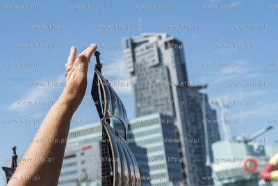 Gdynia. Odsłonięcie makiety słynnego polskiego żaglowca...
