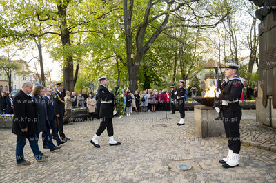 Sopot. Święto Narodowe Trzeciego Maja. Przemarsz...