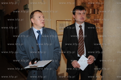 Gdansk, budynek Rady Miasta Gdanska. Spotkanie radnych...