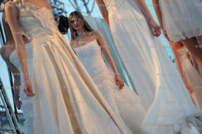 SOPOT FASHION DAY 2009, pokaz sukni slubnych Maciej...