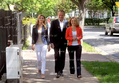 Sopot. Wybory prezydenckie 2010. Premier Donlad Tusk...