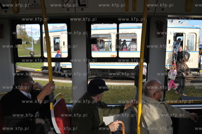 Festyn Komunikacyjny na petli tramwajowej w Gdansku...