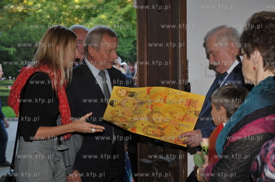 Przyjecie urodzinowe z okazji 68 urodzin Lecha Walesy...