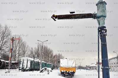 Kartuzy. Dworzec kolejowy PKP. 7.12.2013 Fot.  Konrad...