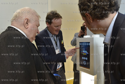Wizyta Lecha Wałęsy w Billund w Danii. Były prezydent...