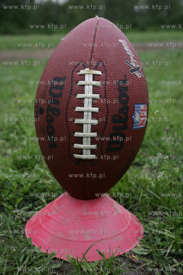 Trening druzyny futbolu amerykanskiego Pomorze SeaHawks....