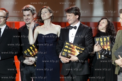 37 Gdynia Film Festival. Uroczysta gala wreczenia nagrod...