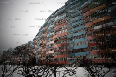 Gdansk Nowy Port. Falowiec przy ul. Wyzwolenia.
15.01.2013
fot....