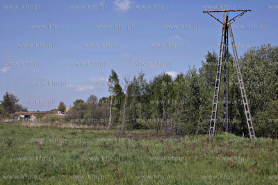 Trasa przyszlej Pomorskiej Kolei Metropolitalnej. Nz....
