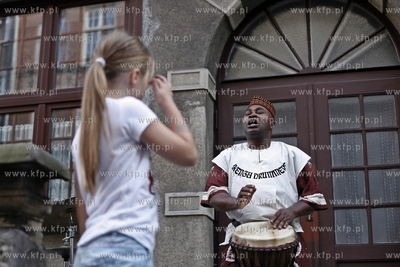 Gdansk. Swieto ul. Mariackiej.
Koncert Wedrujacy czyli...