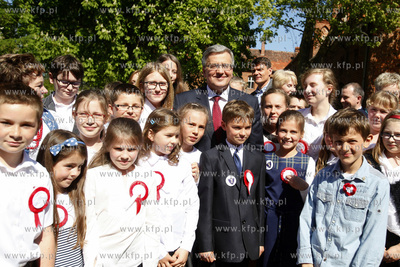 Wizyta Prezydenta RP Bronislawa Komorowskiegow Sztumie....