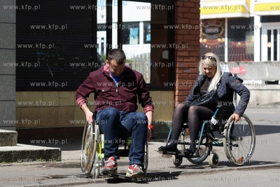 Gdańsk Brzeźno. Akcja Przełam Bariery. Zdrowe osoby...