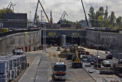 Gdańsk. Budowa tunelu pod Martwą Wisłą.
13.08.2015
fot....