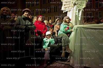 Gdańsk. Długi Targ. Wigilia miejska.
20.12.2015
fot....