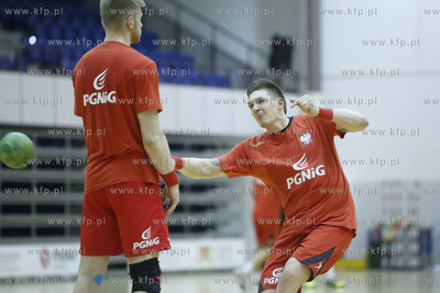 Gdańsk. Hala AWFiS Trening reprezentacji Polskji w...