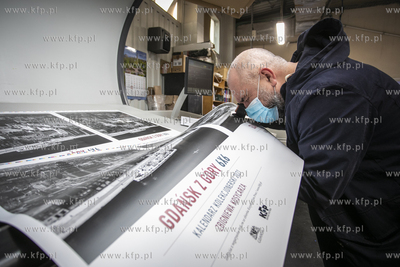 Drukarnia Misiuro. Druk kolekcjonerskiego kalendarza"Gdańsk...