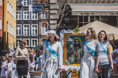 Główna procesja Bożego Ciała w Gdańsku.
03.06.2021
fot....