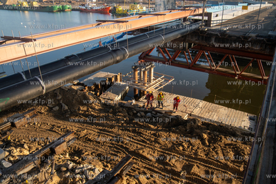 Remont Mostu Siennickiego. 19.03.2026 fot. Paweł Marcinko...