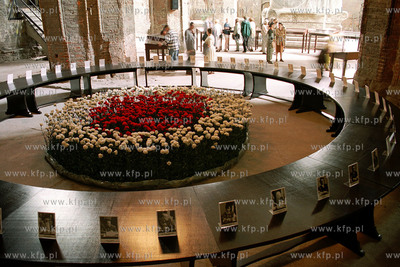 Wystawa w Kosciole sw. Jana w Gdansku, historyczny...