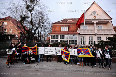 Akcja Grupy Inicjatywnej Trojmiasto dla Tybetu pt....
