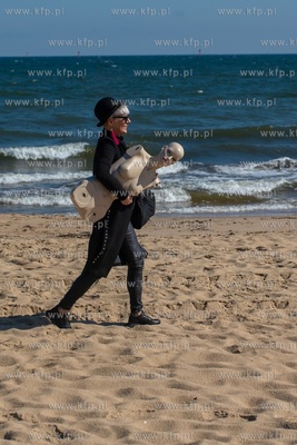 Gdańsk, Brzeźno. Beata Fryz - makijażystka. W związku...