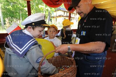 Zachodniopomorskie, Niechorze. Prezydent Lech Kaczynski...