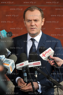 Obchody 40-lecia Uniwersytetu Gdanskiego. n/z premier...