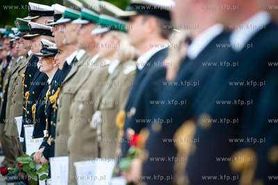 Gdansk. Westerplatte. Obchody Swieta Strazy Granicznej...