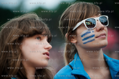 Gdansk. Fanzone - Strefa Kibica. Relacja meczu Mistrzostw...