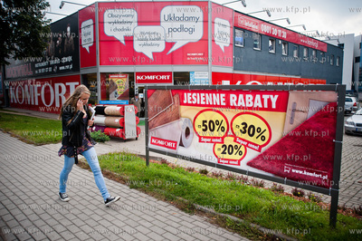 Gdansk. Sklep Komfort przy ulicy Grunwaldzkiej. 
25.09.2012
fot....