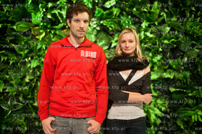 Gdansk. Teatr Wybrzeze. Proba medialna spektaklu pt...