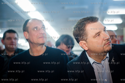 Gdansk. Sala BHP Stoczni Gdanskiej. Spotkanie zorganizowane...