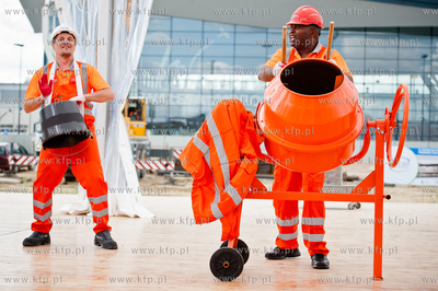 Gdansk. Rebiechowo. Uroczystosc wmurowania kamienia...