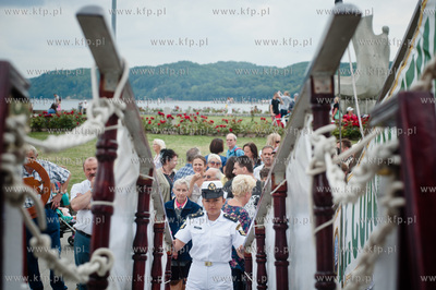 Gdynia. Wizyta prezydenta miasta Gdyni Wojciecha Szczurka...