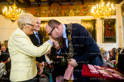 Gdansk. Ratusz Glownomiejski. Gdansk. Wielka Sala Wety...