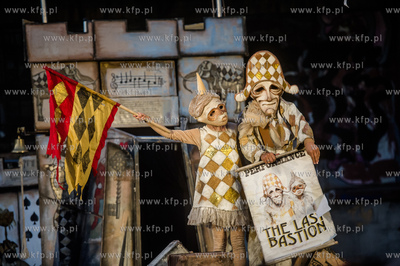 Gdansk. Plac pod Bastionem Sw. Gertrudy. XX Miedzynarodowy...