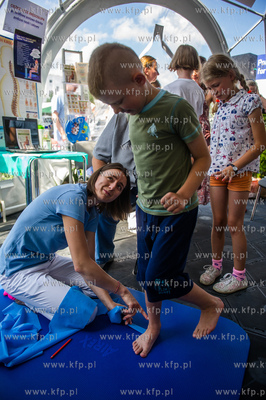 Gdańsk. Targ Węglowy. Przygotowane na czas Jarmarku...