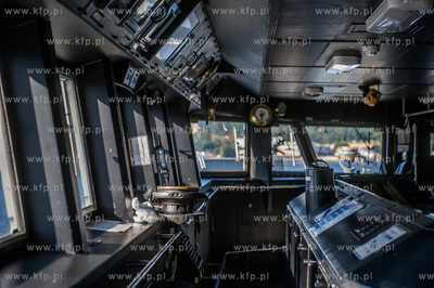 Gdynia. Nabrzeże Francuskie. Wizyta robocza fregaty...