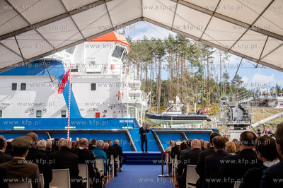 Nowy Świat. Uroczyste otwarcie przekopu przez Mierzeję...