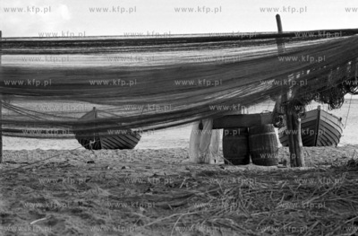 Przystan rybacka w Gdynia Orlowie. 20.11.1978 4listopad78_z.kosycarz_p32...